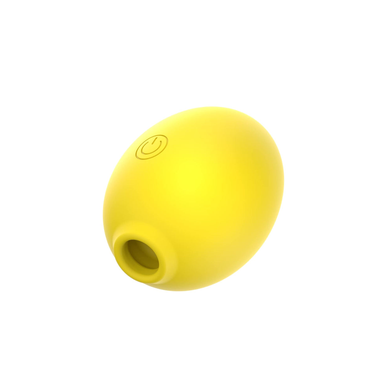 Lemon Air Suction Clitoral Massager in bright yellow color with a smooth design and air pulse stimulation feature.
