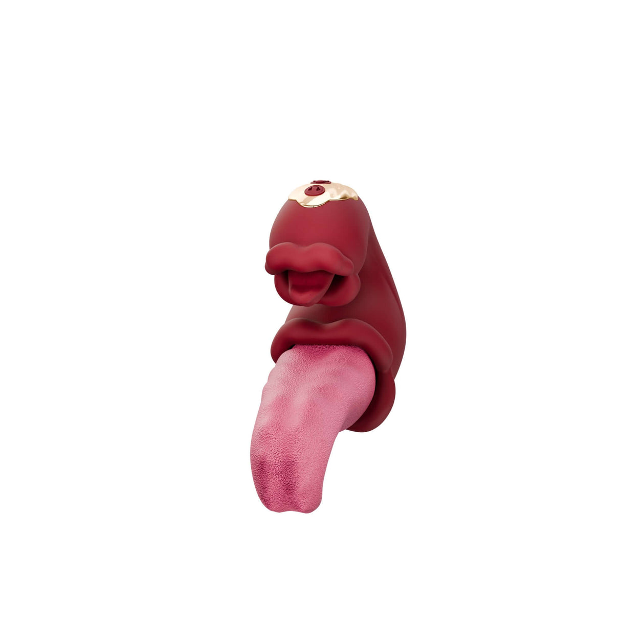 Wet Smooches Mouth Licking Tongue Vibrator with tongue-like motion and powerful vibration.