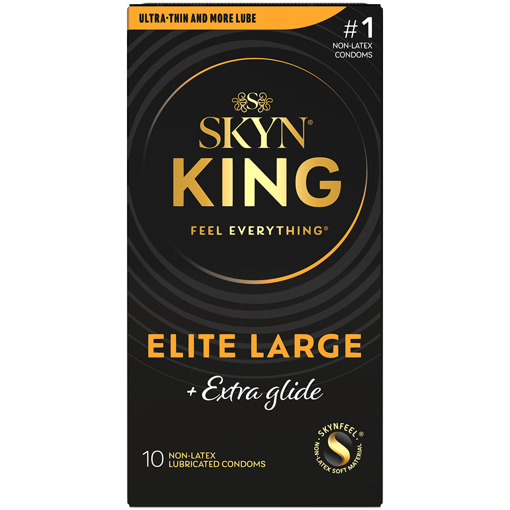 Skyn King Ultra Thin and Extra Glide Condoms 10 Pack