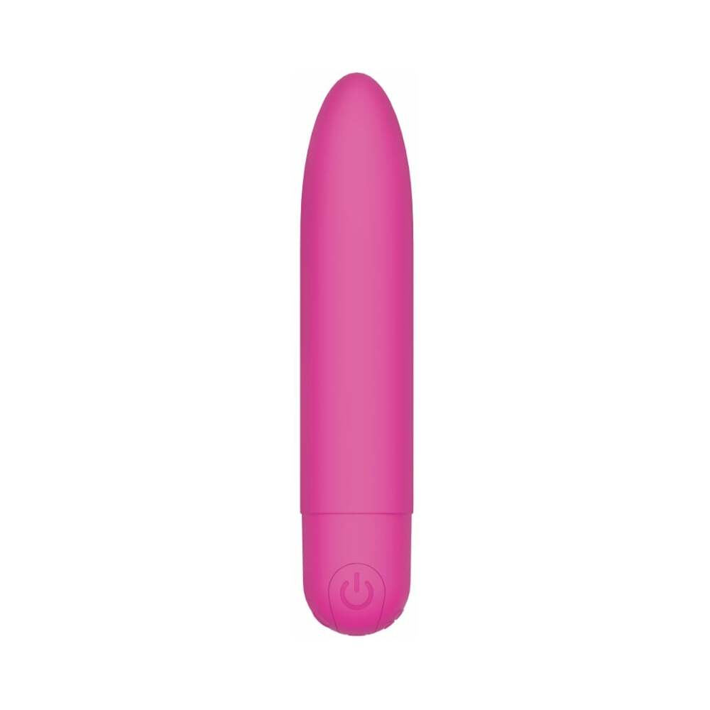 Me You Us Signature The Classic Bullet Vibrator Pink in a sleek, compact design for focused external pleasure.