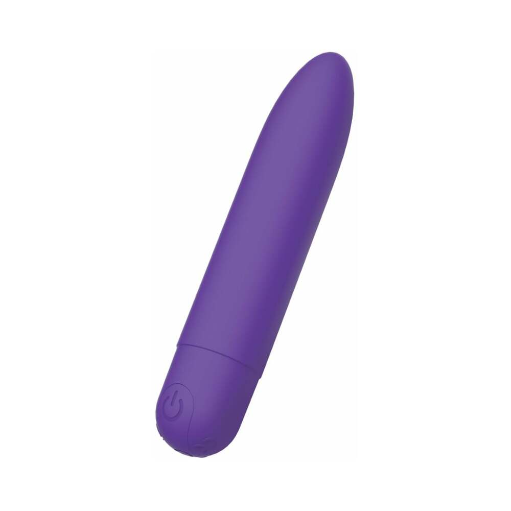 Me You Us Signature The Classic Bullet Vibrator Purple in a smooth, rounded design with a vivid purple finish.