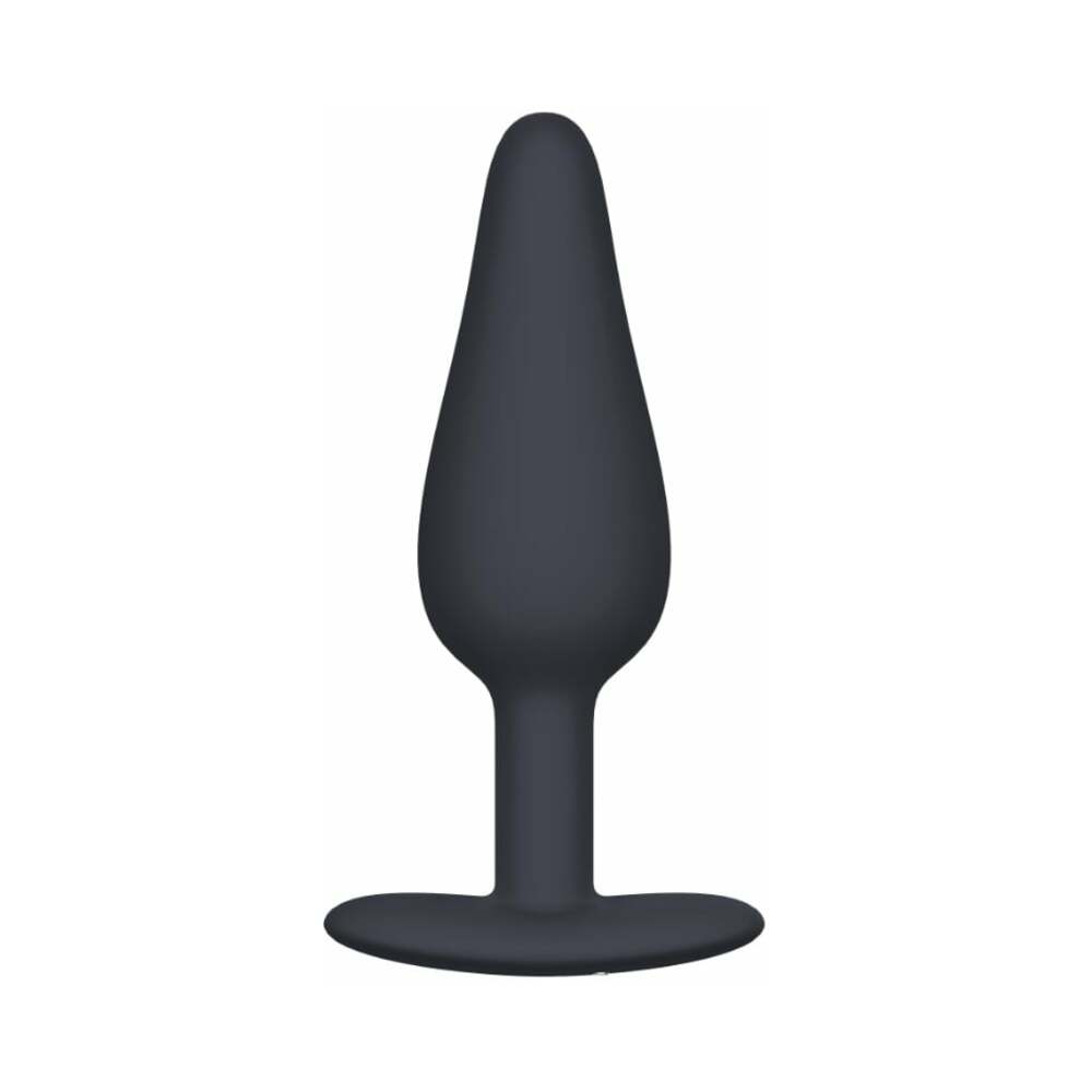Me You Us Signature The Vibrating Plug Black - sleek black vibrating plug for enhanced pleasure and stimulation.