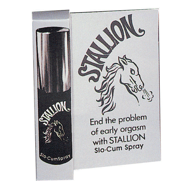 Stallion Slo-Cum Spray Delay for men, designed to help delay ejaculation and enhance performance.