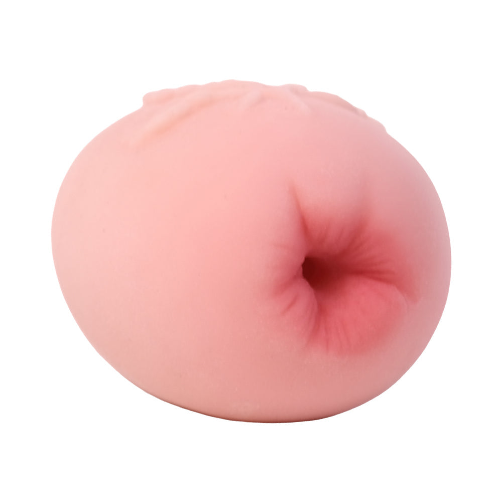 Screaming O Jackits Clapping Cake Pocket Stroker in pink, designed for solo pleasure and playful enjoyment.