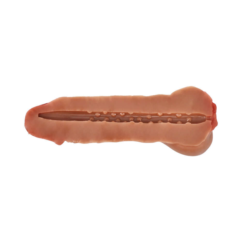 Adam & Eve The Beefmaster 2-in-1 Enhancer Stroker for enhanced pleasure and size.