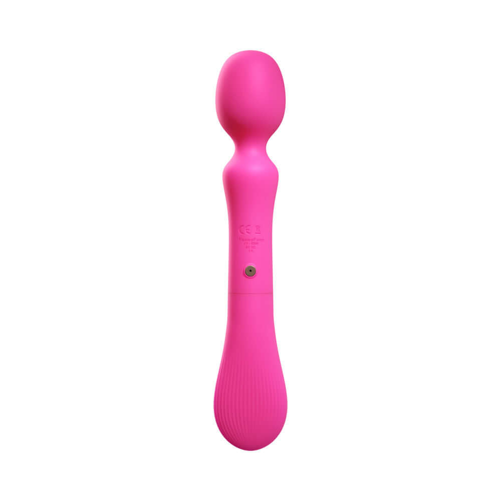 Femmefunn Solia Wand Vibrator Pink - a vibrant pink massager for indulgent full-body pleasure.