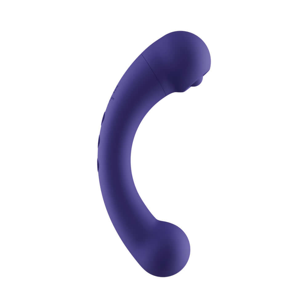 Femmefunn Aluna Mini Vibrator Dark Purple designed for focused stimulation and elegant discreet use.