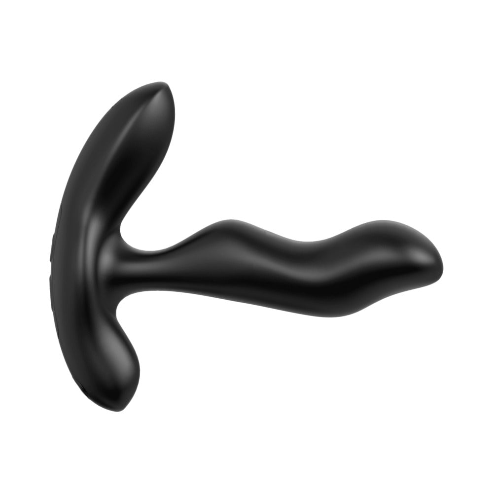 Forto Flex Pro Anal Toy in Black showcasing sleek design for backdoor play.