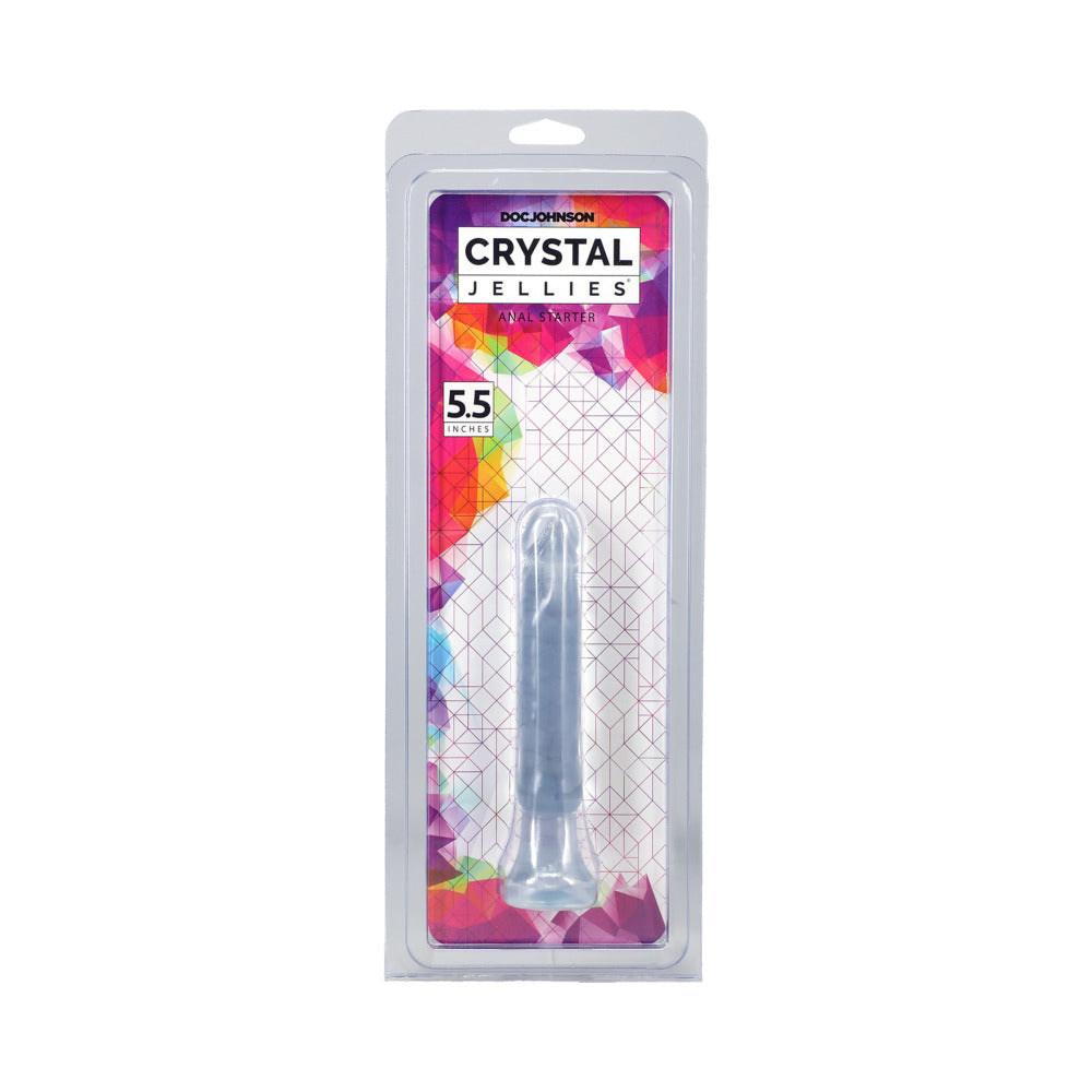 Crystal Jellies - Anal Starter Clear 6 inches