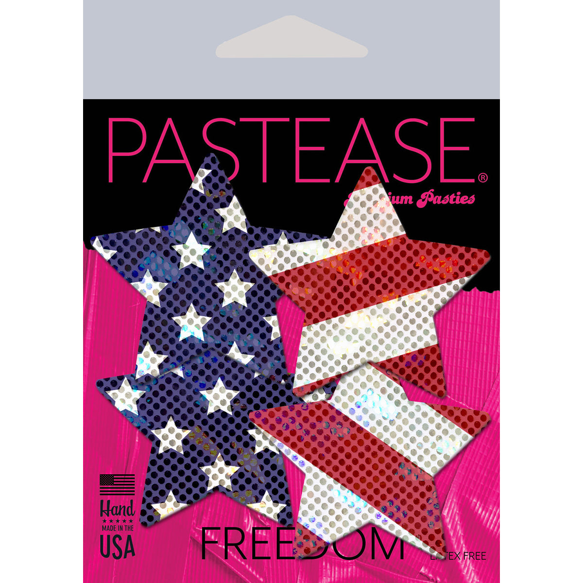 Pastease Petites Glitter Stars & Stripes Patriotic Star Pasties