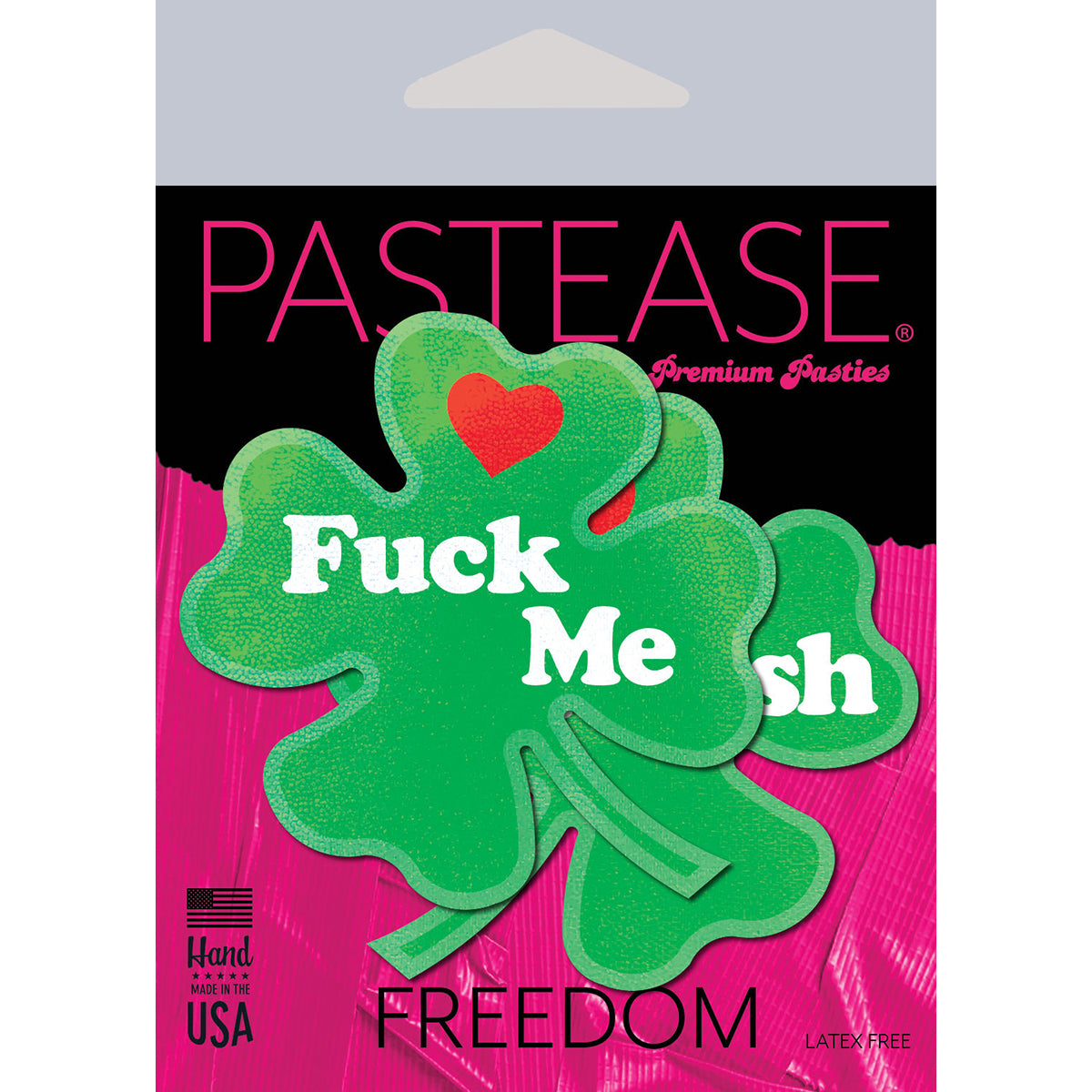 Pastease Fuck Me I'm Irish Shamrock Pasties