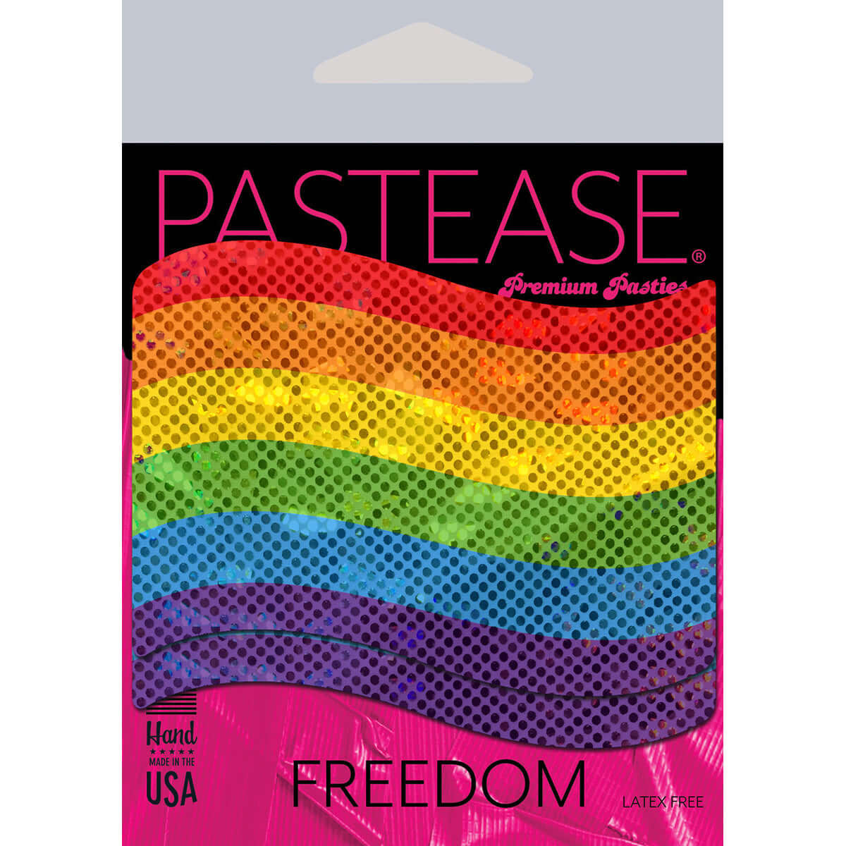 Pastease Rainbow Pride Flag Pasties