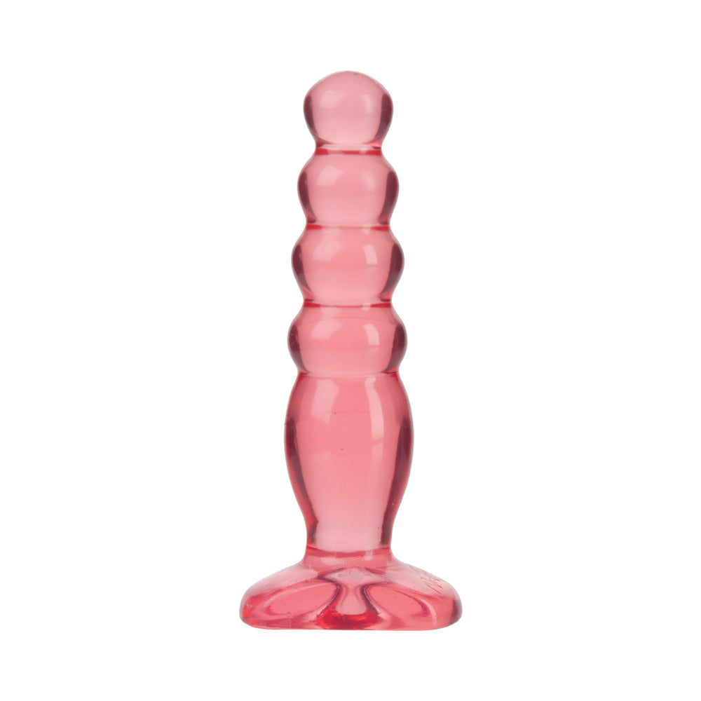Crystal Jellies - Anal Delight Pink 5 inches