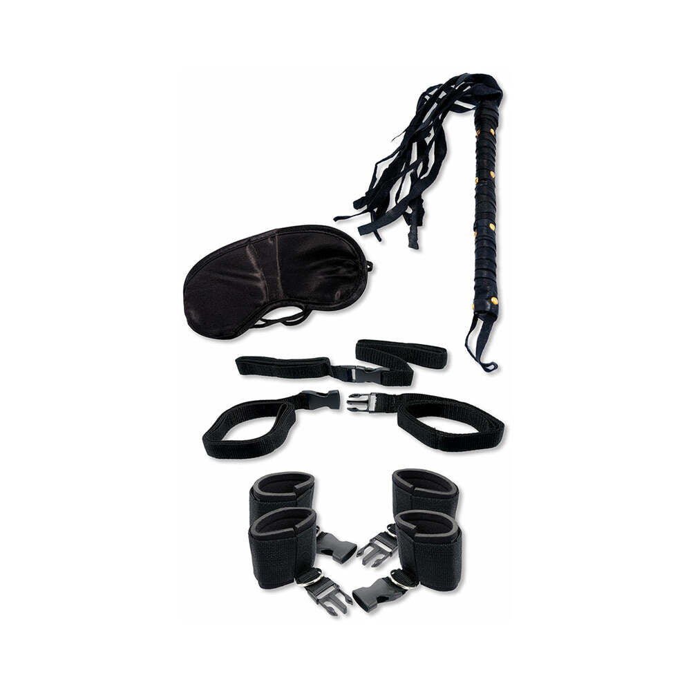 Fetish Fantasy Series 5-Piece Bedroom Bondage Kit Black