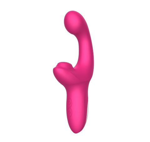 Sweet Dreams Tango Tapping Clitoral Vibrator Red in a sleek and ergonomic design for versatile stimulation.