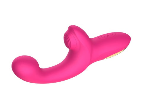 Sweet Dreams Tango Tapping Clitoral Vibrator Red, sleek ergonomic design for versatile stimulation.