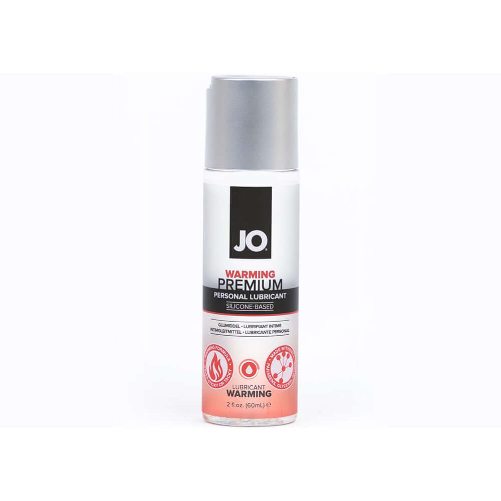 JO Premium Warming Silicone-Based Lubricant 2 oz.
