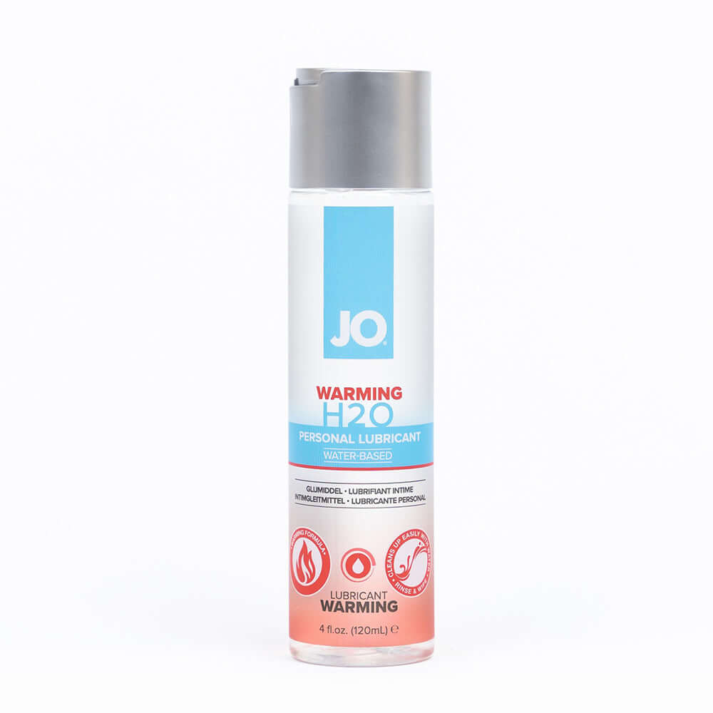 JO H2O Warming Water-Based Lubricant 4 oz.