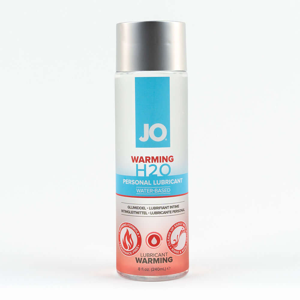 JO H2O Warming Water-Based Lubricant 8 oz