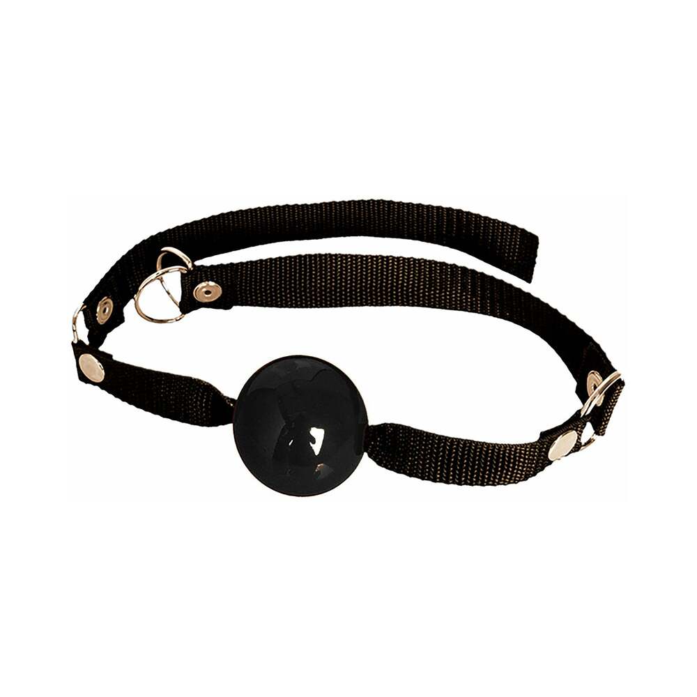 Fetish Fantasy Series Adjustable Beginner's Ball Gag Black