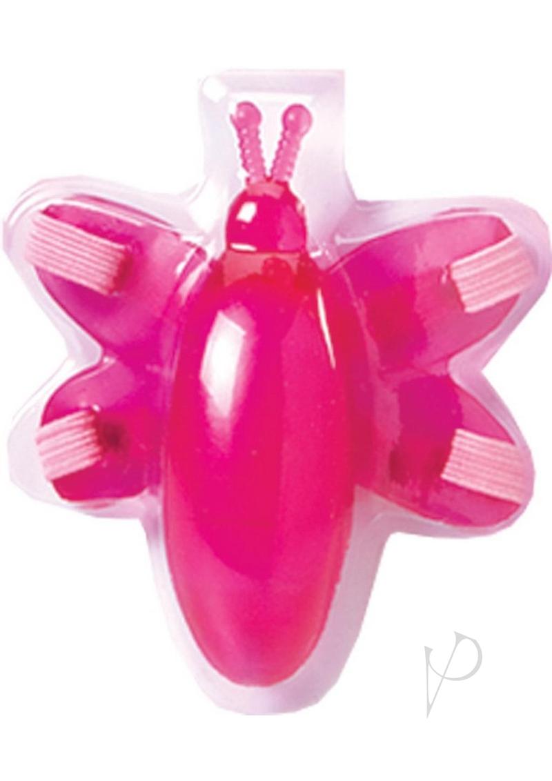 Dragonfly Fantasy Erotic Massager Strap On Pink for intimate stimulation designed for couples.