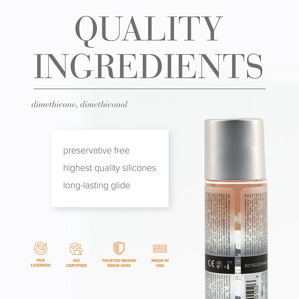 JO Premium Anal Original Silicone-Based Lubricant 2 oz.