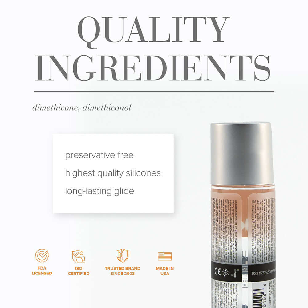 JO Premium Anal Original Silicone-Based Lubricant 2 oz.