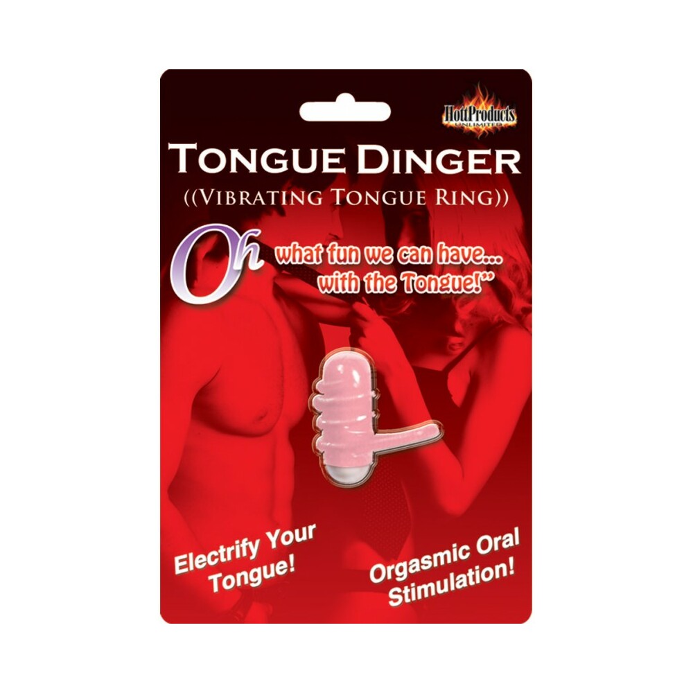 Tongue Dinger (Magenta) Vibrating Tongue Ring