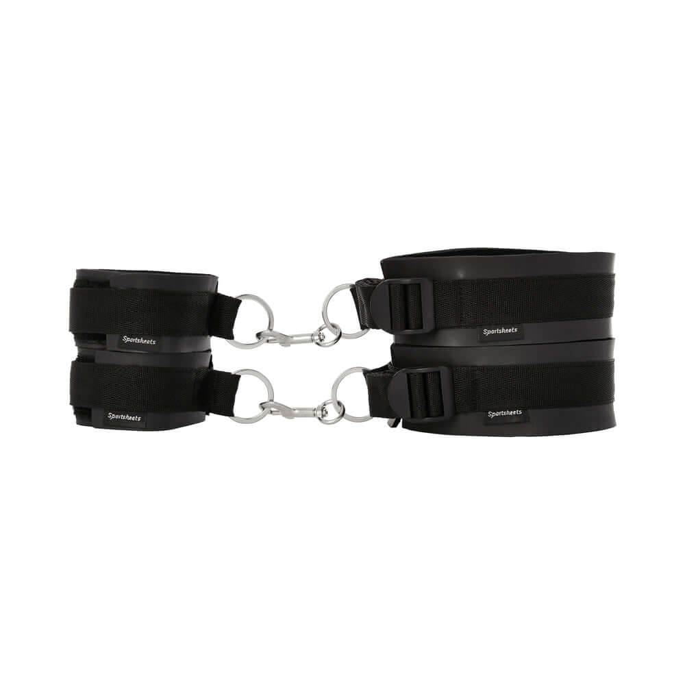 Sportsheets Thigh and Wrist Cuffs Set