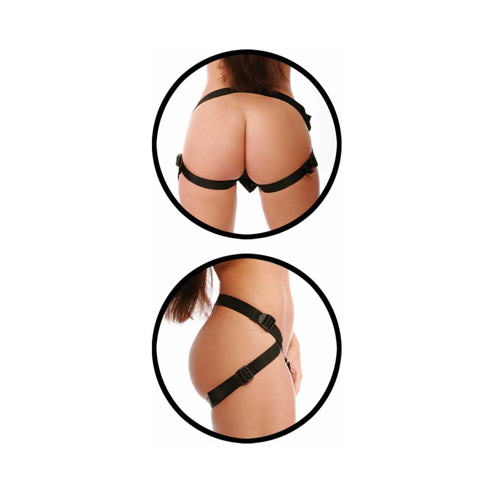 Fetish Fantasy Series 5-Piece First Timer's Strap-On Set With 5.5 in. Dildo Red/Black