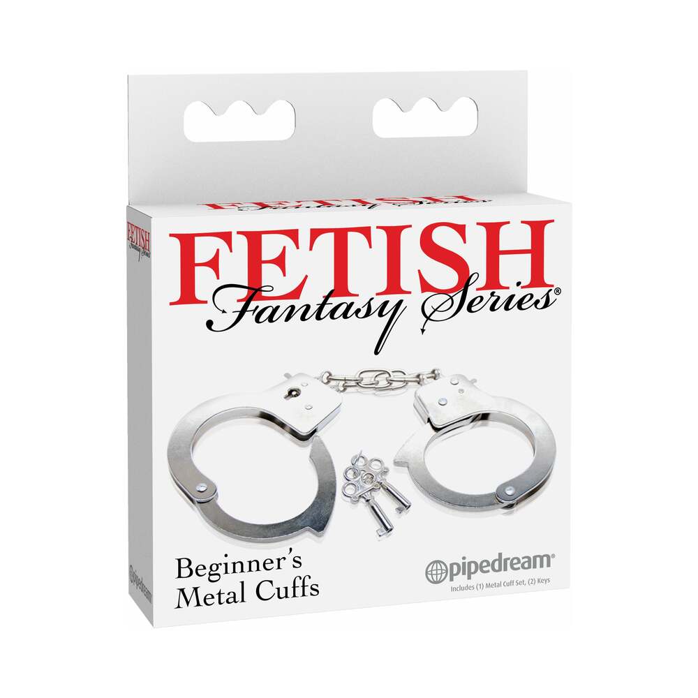 Fetish Fantasy Series Beginner's Metal Cuffs