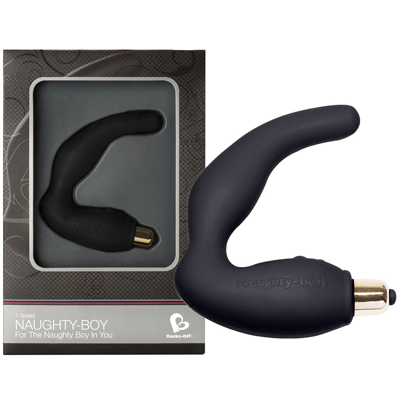 Naughty-Boy Prostate Massager (Black)
