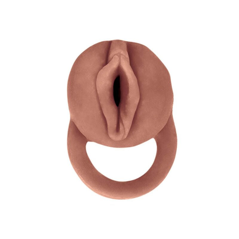 The Great Extender & Masturbator 2n1 Brown 7 inches, realistic design for immersive pleasure and satisfaction.
