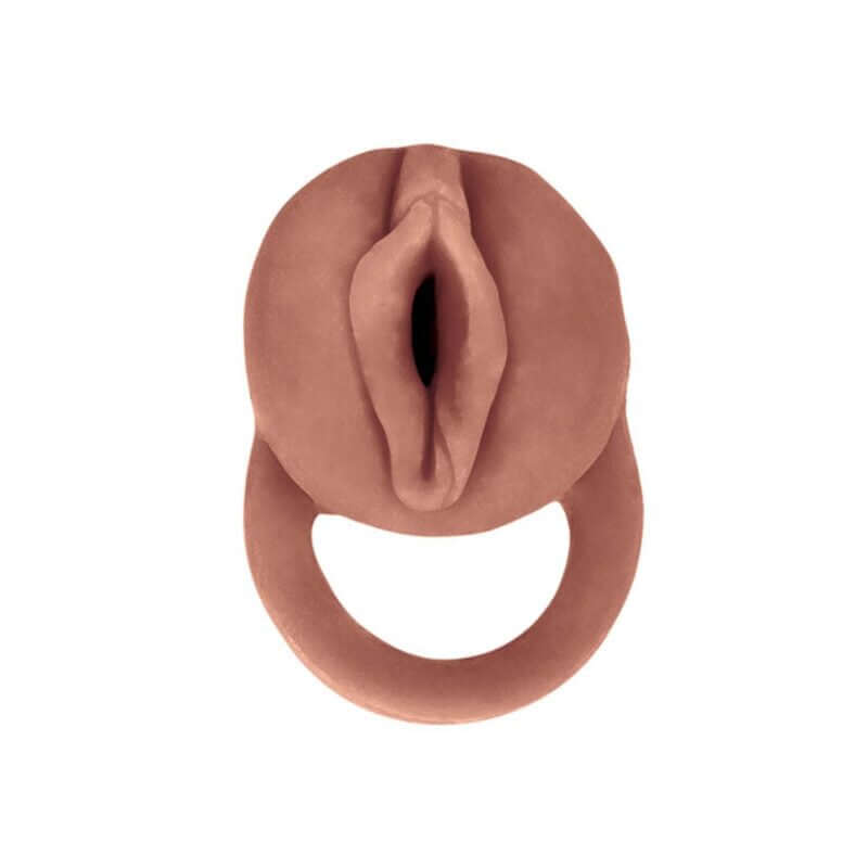 The Great Extender & Masturbator 2n1 Brown 7 inches, realistic design for immersive pleasure and satisfaction.