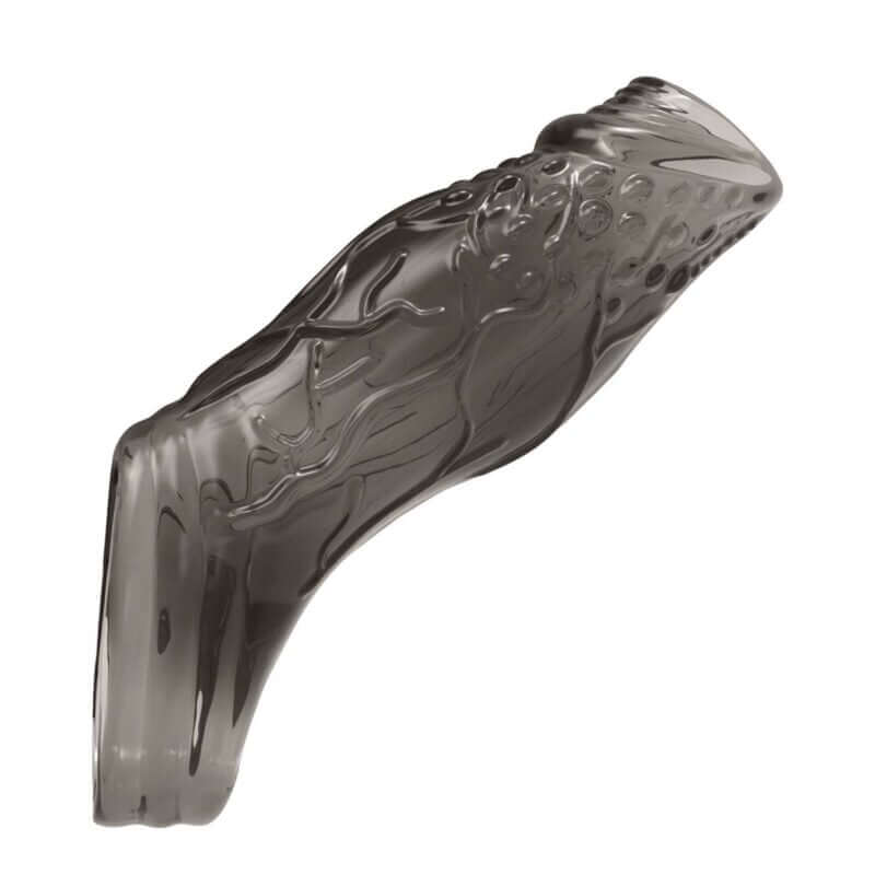 Nasstoys Enhancer Dual Sleeve Kit Smoke, realistic textured penis sleeve for enhanced pleasure.