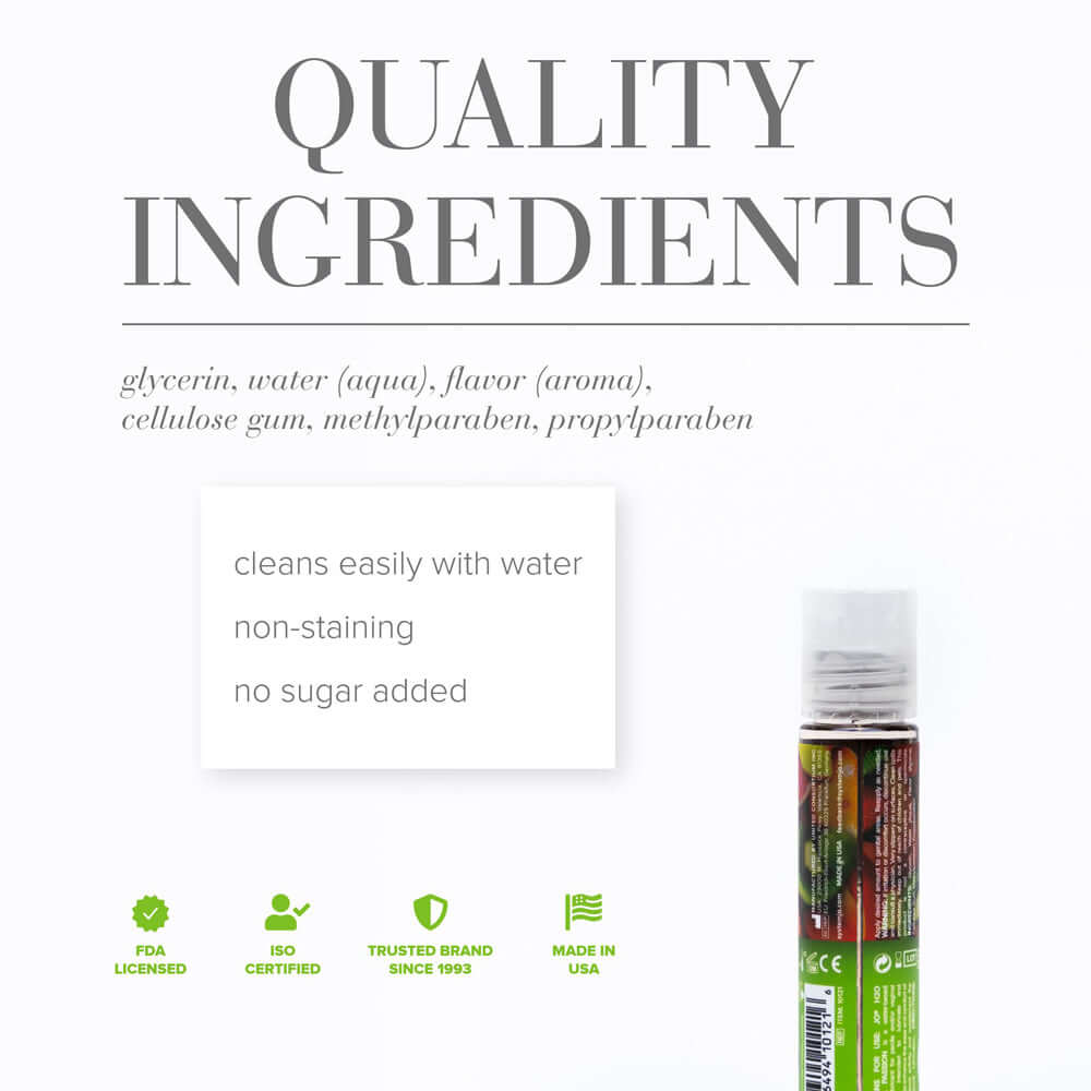JO H2O Tropical Passion Flavored Water-Based Lubricant 1 oz.