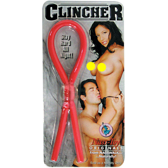 Clincher Adjustable Cock Ring (Red)