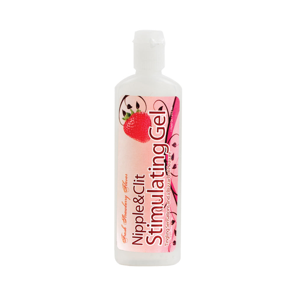 Nipple & Clit Stimulating Gel 1oz (Strawberry)