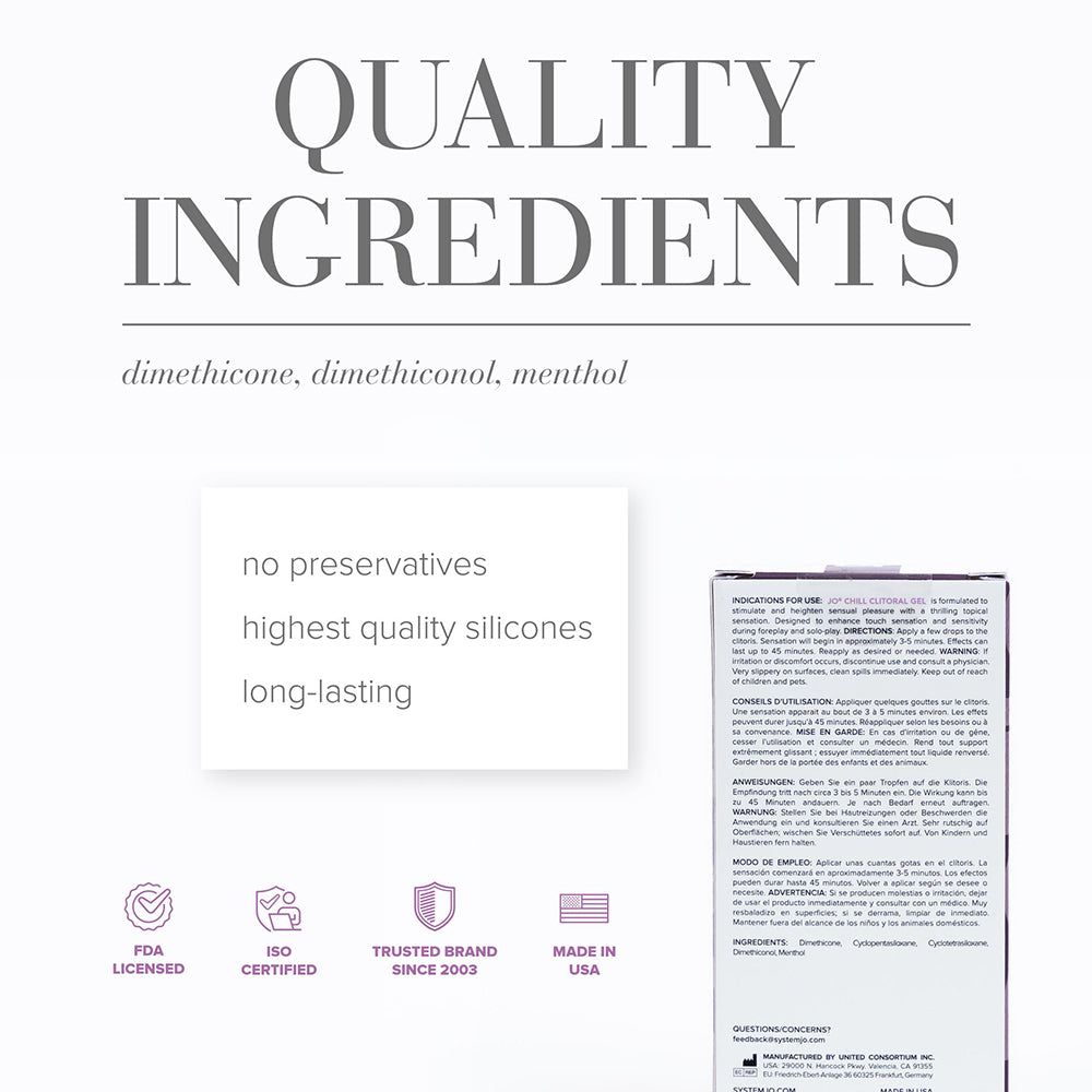 JO Chill Clitoral Stimulant 0.34 oz