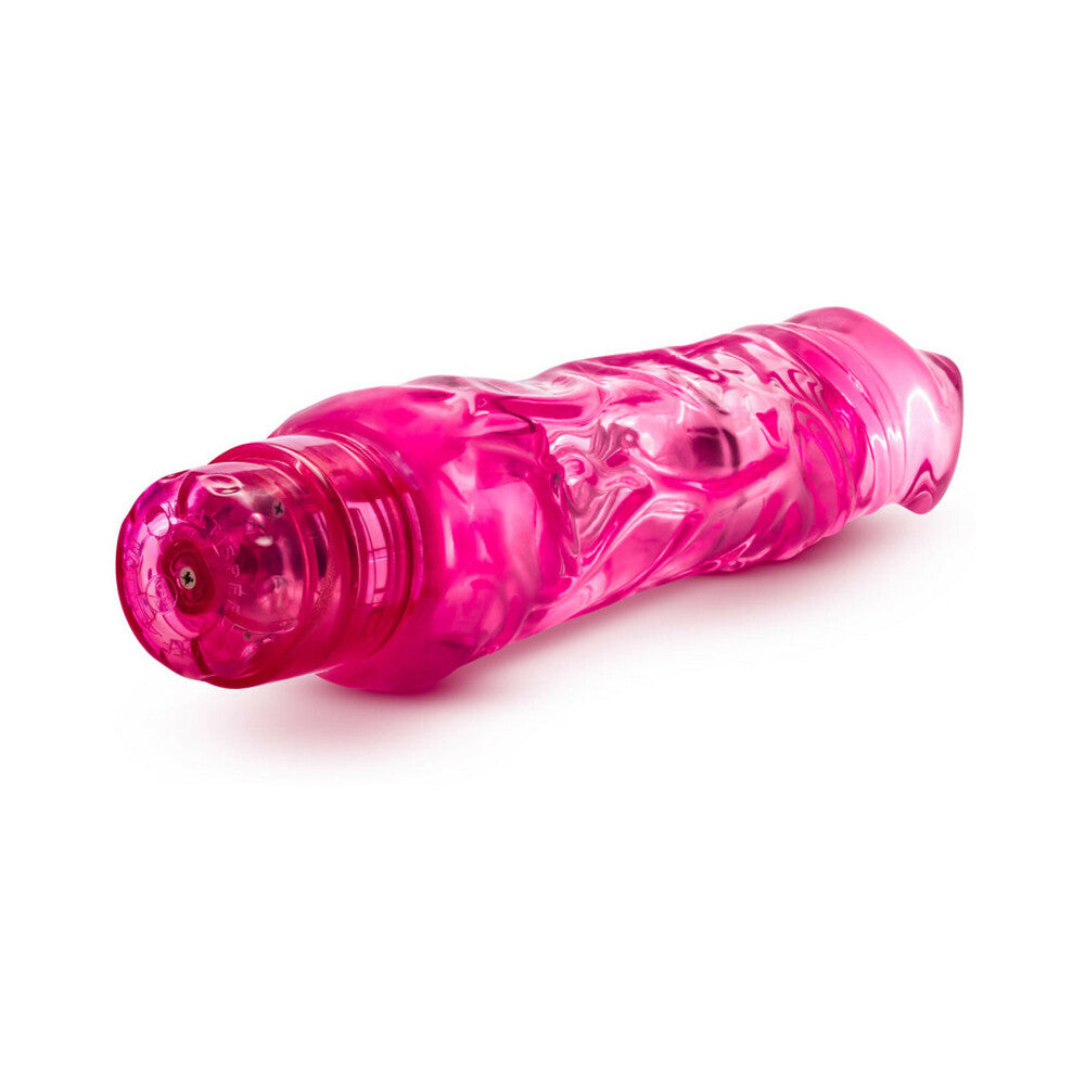 Naturally Yours Wild Ride Realistic 9 inches Vibrating Dildo Pink