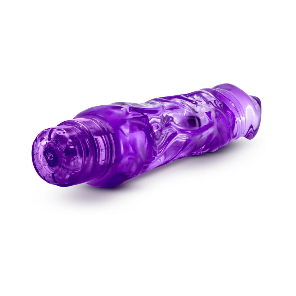 Naturally Yours Wild Ride Realistic 9 inches Vibrating Dildo Purple