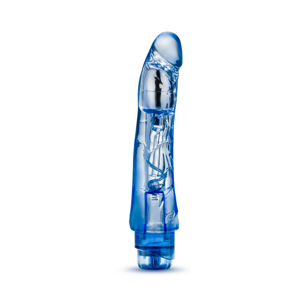 Naturally Yours Mambo Vibe Realistic 9 inches Vibrating Dildo Blue