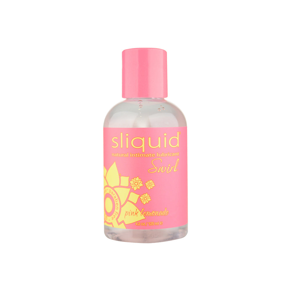 Sliquid Swirl Pink Lemonade Flavored Lubricant 4.2 oz