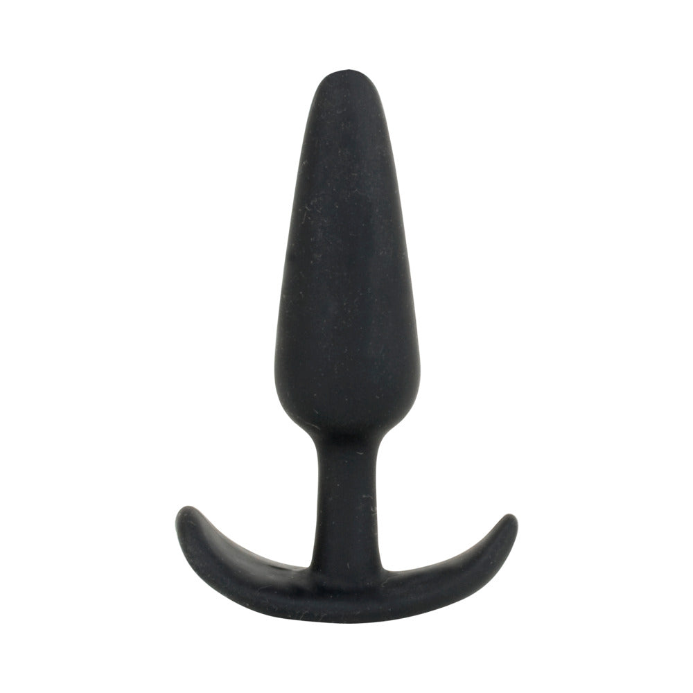 Mood - Naughty - Medium Black Silicone Butt Plug