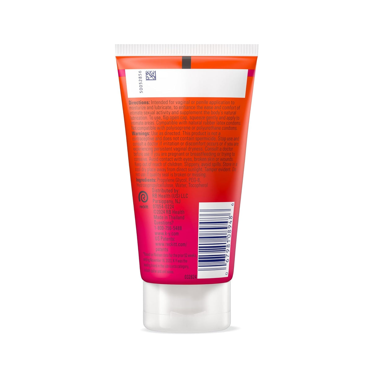 K Y Jelly Warming Personal Lubricant 5 Oz