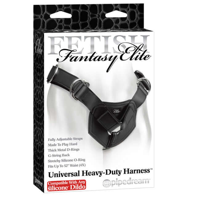 Fetish Fantasy Elite Adjustable Universal Heavy-Duty Harness Black