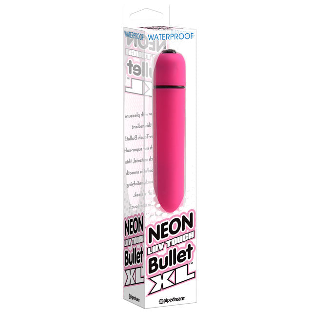 Neon Luv Touch Bullet XL Vibrator Pink