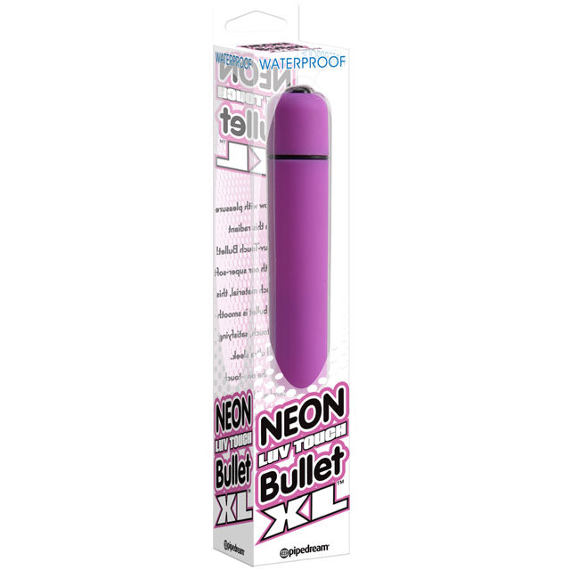Neon Luv Touch Bullet XL Vibrator Purple