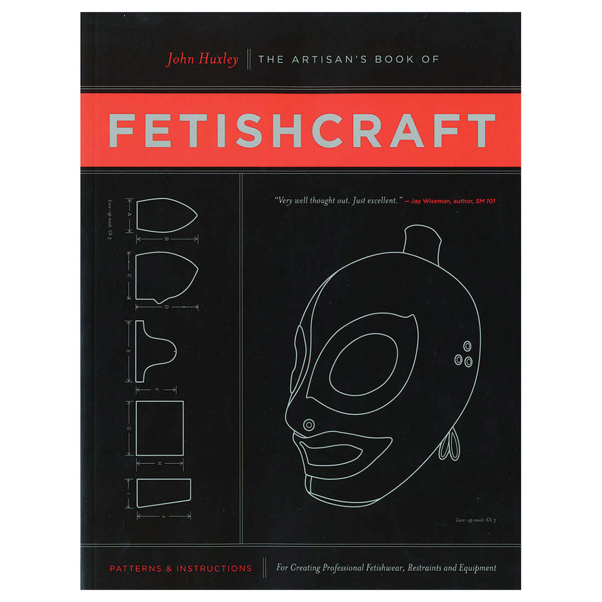 The Artisans Book of Fetishcraft Patterns & Instructions cover featuring design sketches and patterns.