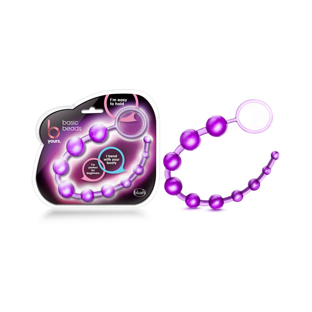 Blush B Yours Basic Beads 12.75 inches Purple